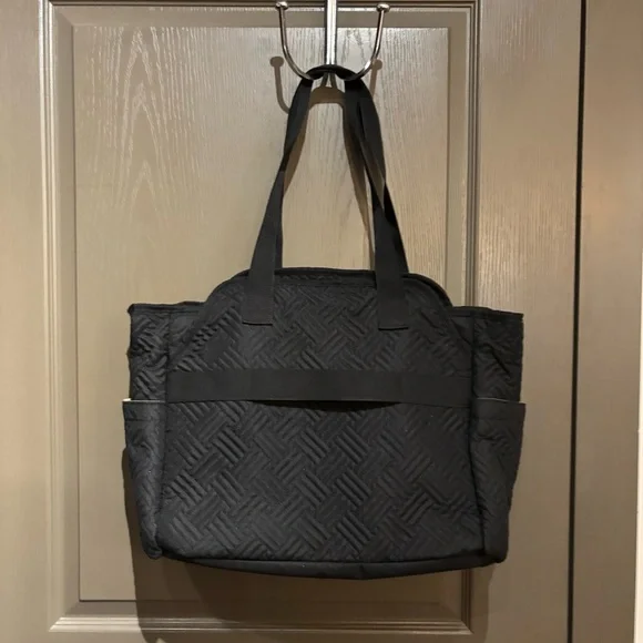 Fasrom Teacher Tote Bag for Work Women
 Color: Black - Picture 10 of 12